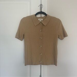 ON 34th Ribbed Cardigan Polo